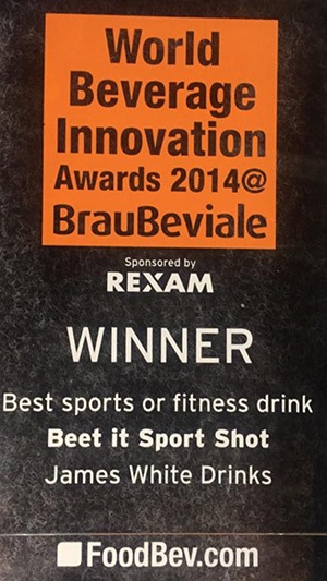 World Beverage Innovation Award 2014